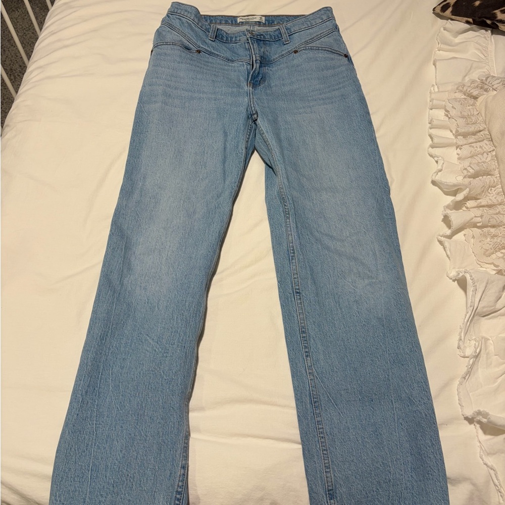 Abercrombie & Fitch Light Blue Women Jeans
